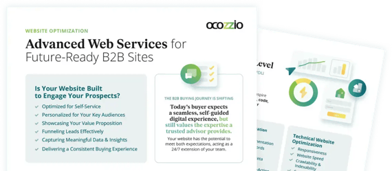 thumbnail of Ocozzio web services flyer